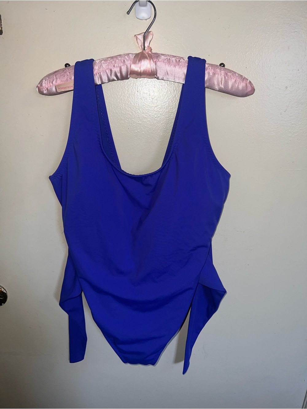Fabletics Royal Blue Scoop Back Bodysuit